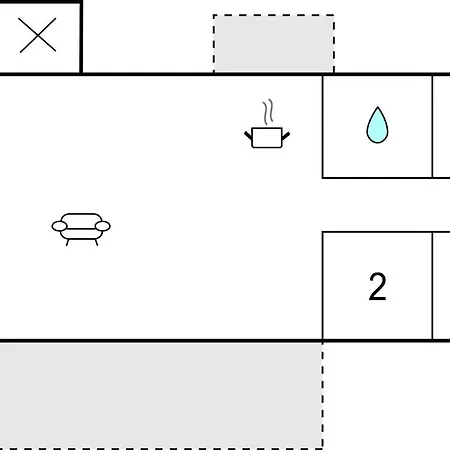 בית נופש Cozy In Sydals With Kitchen *